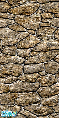 Sims 2 — Apollo's Fieldstone by dancingaphrodite — Sunkissed and warm fieldstone.Adds character to your home indoors and
