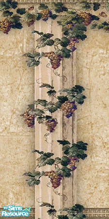 Sims 2 — Age of Grace Wall and Columns by dancingaphrodite — Harkening back to simpler, more graceful living.