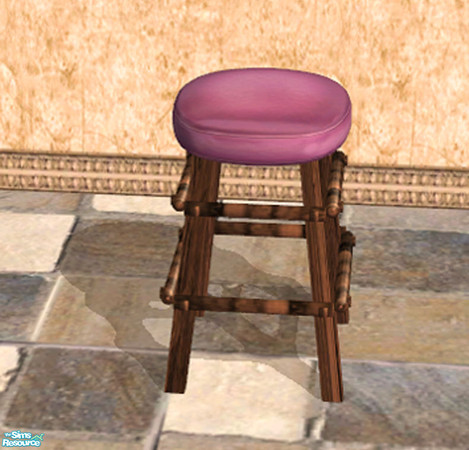 Sims 2 — Distinctive Barstool by dancingaphrodite — Made to coordinate with our "Children of Dionysus" set with