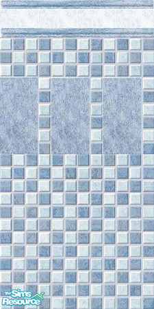 Sims 2 — Azure wall 4 by Helena — -