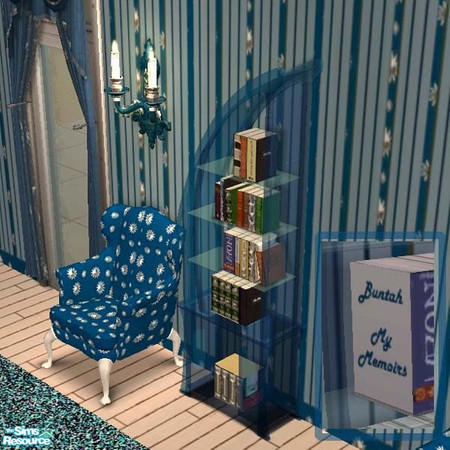 Sims 2 — BOOKS for blue glass bookcase by buntah — These are the books for my blue glass bookcase