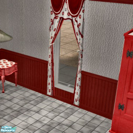 Sims 2 — Kiss Me Curtains by Phadrae — These are the curtains for my Kiss Me Bedroom Set-hope you like them! They turned