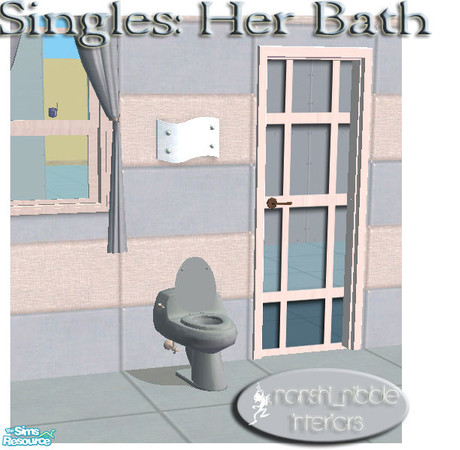 Sims 2 — Singles -  Her Bathroom Light by TSR Archive — .