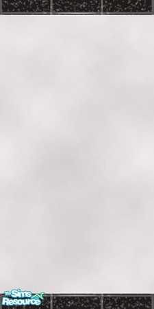 Sims 2 — BlackWhite wall by lorettamouse — Wall which nicely fits with my black tile floor. Part of lore's set Please