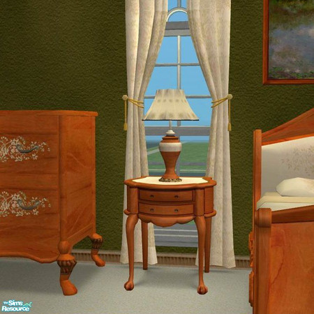 Sims 2 — Springtime Lamp, Base by MandyWhy — All of our furniture is made from carefully reclaimed mahogany timbers