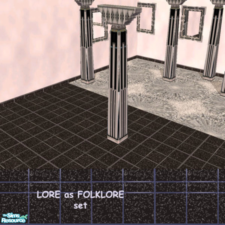 Sims 2 — Lore's Column by lorettamouse — A non-purpose Column. Play with it! Please rate my first creative attempt.