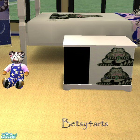 Sims 2 — Kliban Kat by Betsy4arts — This is a toy Kliban Kat. Isn't purrfect but still looks cute.Betsy's creations