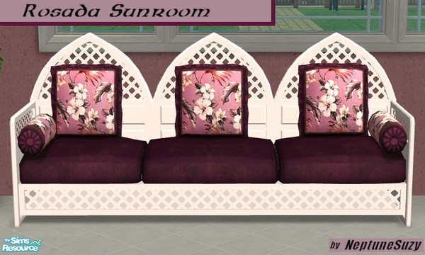Sims 2 — NSC "Rosada Sunroom" Sofa FABRIC by Neptunesuzy — Sofa and Loveseat fabric - part of "Rosada