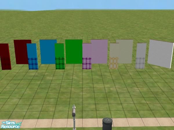 Sims 2 — Stucco set by Astarta — A little diffferent stucco set, well half of it anyway. enjoy