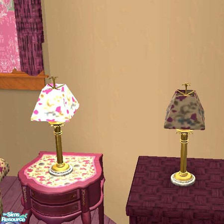 Sims 2 — Luscious table lamp by buntah — This is part of my Luscious Living Room set.