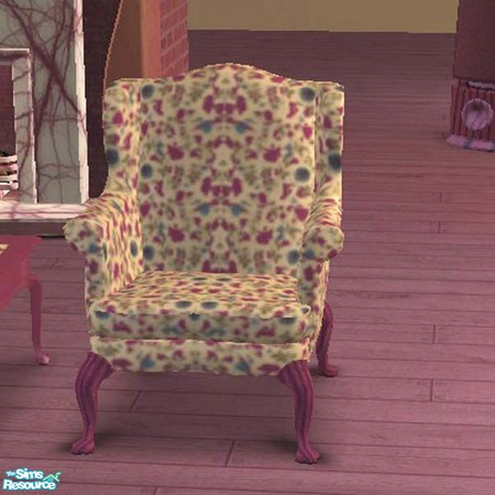 Sims 2 — Luscious arm chair by buntah — This is part of my Luscious Living Room set.