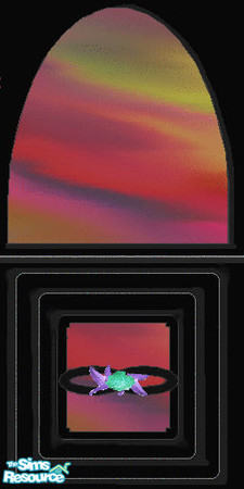 Sims 2 — daring sunset by bam66 — daring sunset wall