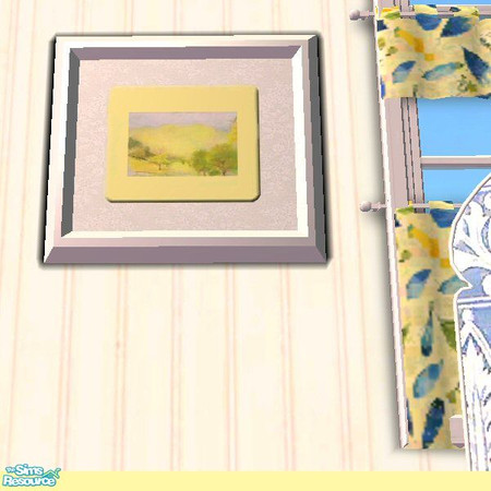 Sims 2 — Yellow Landscape Painting by Betsy4arts — Goes with my set.Betsy's creations