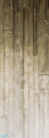 Sims 2 — Concrete Wall Set - Concrete Wall 2 by jonzku — This is the second part of my set. This a bit worn-looking wall