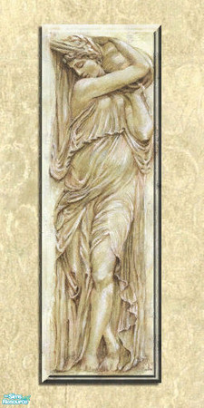 Sims 2 — Grecian Bath - Summer Goddess Wall by VictoriaGrace — 