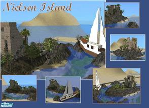 Sims 2 — Nielsen Island by laivine_erunyauve — Winner of the July 2008 S2HBAA Building Contest. Nielsen Island is named