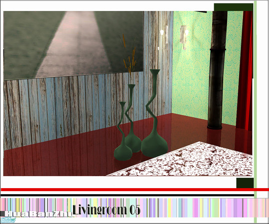 Sims 2 — Huabanzhu livingroom05 - Deco by huabanzhu — 