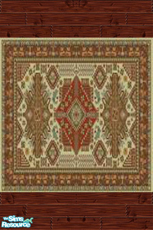 Sims 2 — Carrington Rug Part 6 by TSR Archive — Six part rug that goes with the Carrington Wood Floors.