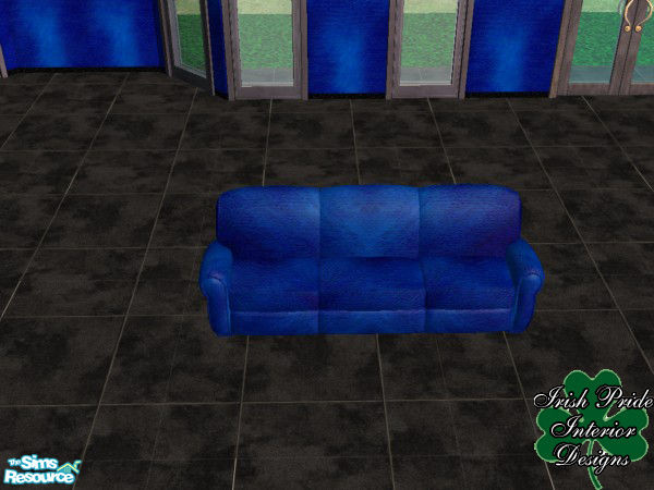 Sims 2 — Sapphire Sofa by Irish Pride — The sapphire sofa, part of the sapphire living room set. By Irish Pride Interior
