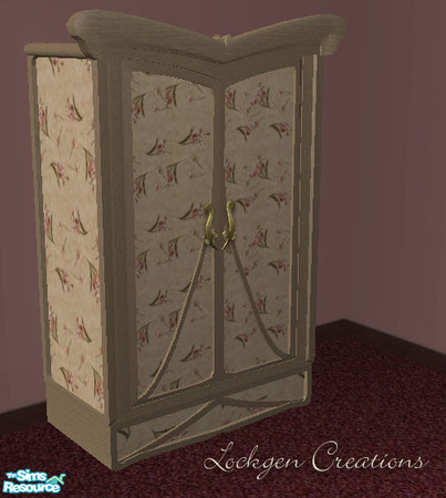 Sims 2 — Golden Spring Bedroom - Armoire by lockgen — Part of my Golden Spring Bedroom.