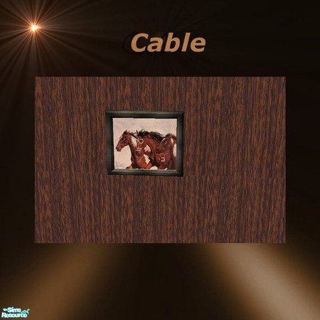 Sims 2 — Country Cow hide picture 2 by cablebabee — Wild horses