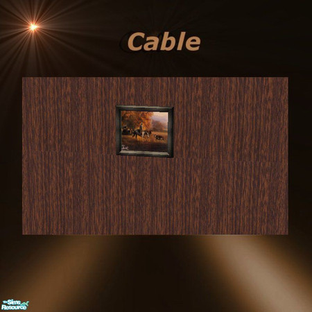 Sims 2 — Country Cowhide picture 1 by cablebabee — Home on the range 