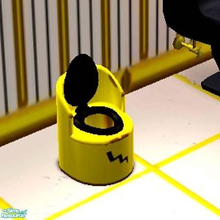 Sims 2 — Solid gold potty chair by buntah — This is part of my Exquisite Bathroom set. If you have a toddler, then you