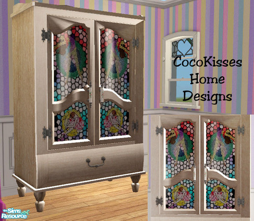 Sims 2 — High Gloss Dresser by oldmember_CocoKissesNYC — A high gloss finish gives this dresser it's luster. Stained