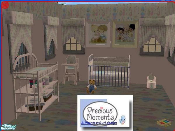 Sims 2 — Precious Moments Nursery by PhantasyGurl — Very lovely and adorable nursery for young Sims.. :)