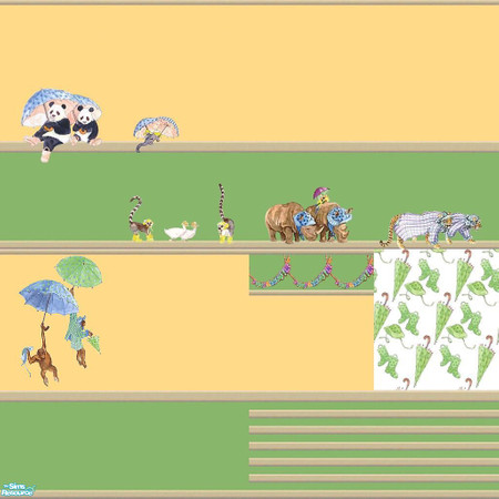 Sims 2 — Noah's Ark Set 2 by Lorah — Heres an interesting mix/match set for either girl or boy Sims.