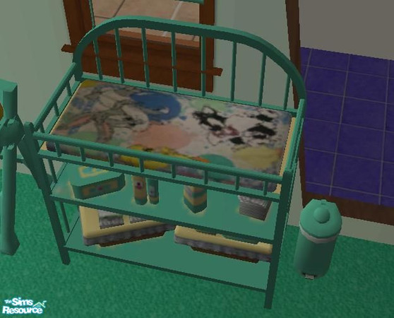 Sims 2 — Looney Toons Changing Table by PhantasyGurl — This is part of my Looney Toons Mini-Set!