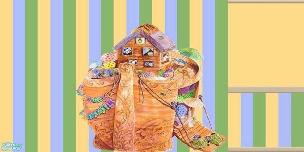 Sims 2 — Noah's Ark Set 1 by Lorah — Set 1 can be used with set 2.