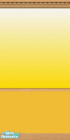 Sims 2 — Joy by s00z — Paint with crown, kick, and chair rail molding in light wood.