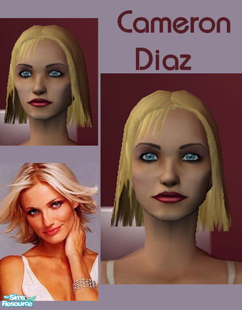 Sims 2 — cameron diaz by Trash — there is something about mary etc...
