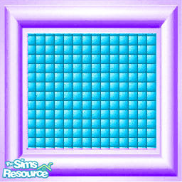 Sims 2 — Picture frame3 by ive — Picture frame floor: lilac-turquoise.