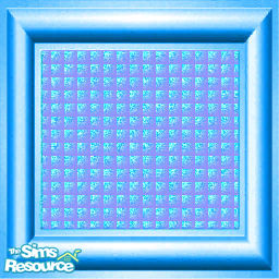 Sims 2 — Picture frame1 by ive — Picture frame floor- in blue colour.