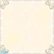 Sims 2 — Ivory Baby Blanket by Simaddict99 — No longer will your Sim baby have to lie on the cold hard ground. Use this