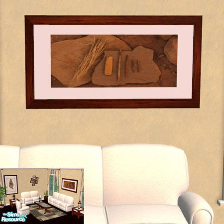 Sims 2 — Albatros Collection Livingroom Picture O by cemre — Dark brown, brown and white colored set includes, Sofas,