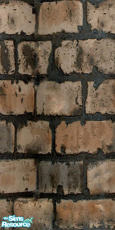 Sims 2 — old brick by maliee1 — old standing brick
