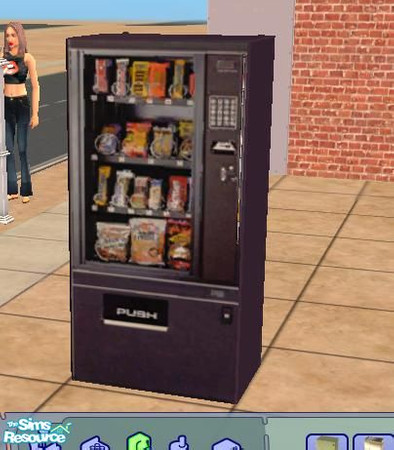 Sims 2 — Snack Machine by PhantasyGurl — Part of my vending Machine Collection!(Decorative ONLY).
