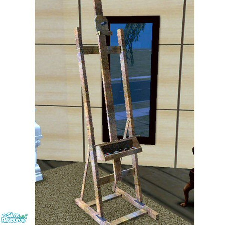 Sims 2 — Used Easel by MicL2U — You are not an artist till you have put paint to canvas and on your easel. Sims are no
