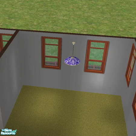 Sims 2 — Blue Ceiling Light by Irish Pride — Irish Pride Interior Designs presents the Blue Ceiling Light. *Updated for