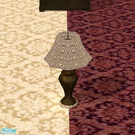 Sims 2 — Fancy lamp base 1 by Cori27 — part of the fancy bedroom set