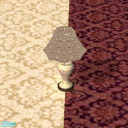 Sims 2 — Fancy lamp shade by Cori27 — part of the fancy bedroom set