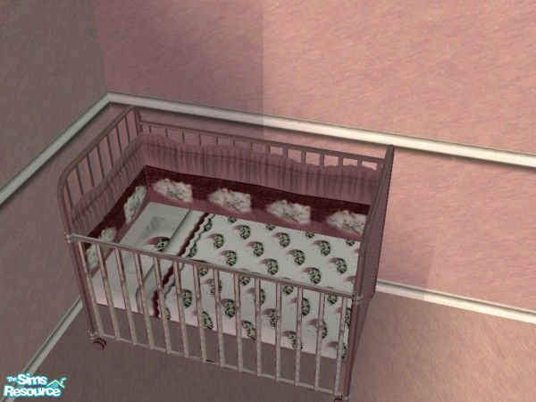 Sims 2 — Kittens are cute - Crib Frame by Bitzybus — Frame for the crib to match the set.