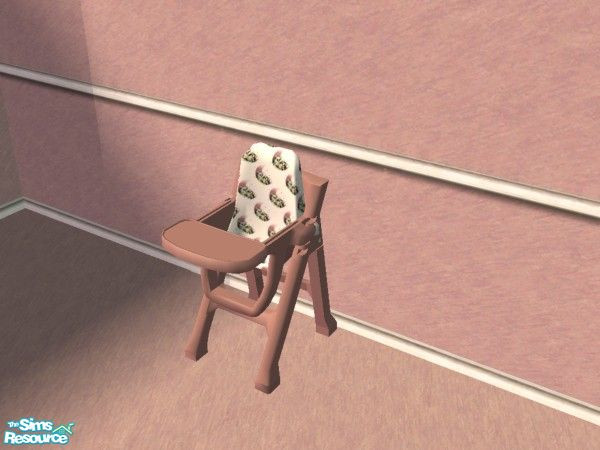 Sims 2 — Kittens are cute - High Chair by Bitzybus — High Chair to match the set.