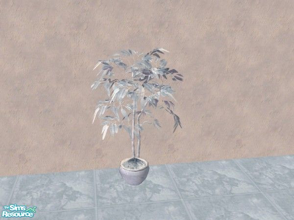 Sims 2 — Ice plant by Bitzybus — Frosty looking plant to match the set. 