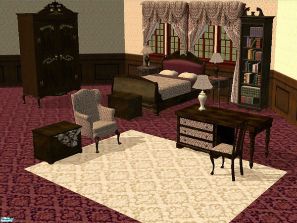 Sims 2 — Fancy bedroom by Cori27 — Please enjoy :)