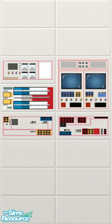 Sims 2 — computerwall 2 by The_Unicorn — access data.....(bliebb)