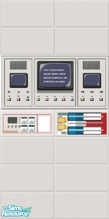 Sims 2 — computerwall by The_Unicorn — the first